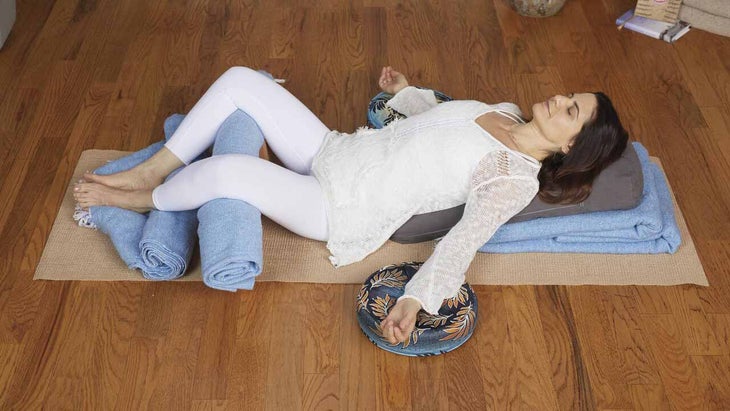 Find Serenity with Jillian Pransky's Restorative Yoga Practice