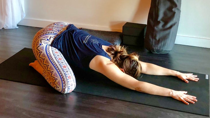 9 Yoga poses to help with holiday stress