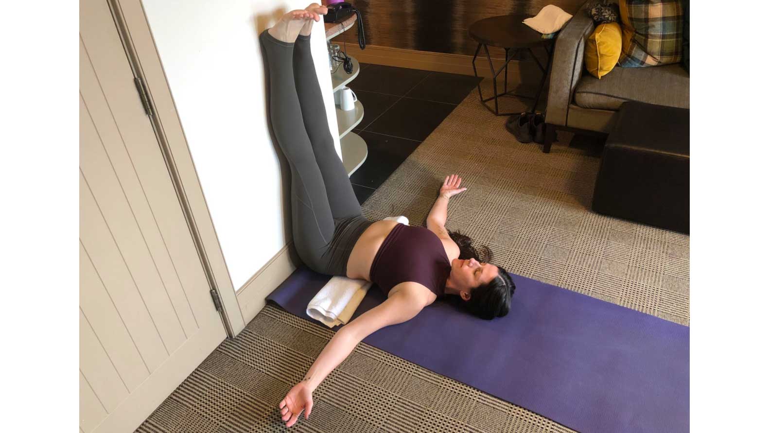 Do Restorative Yoga: Supported Reclining Bound Angle
