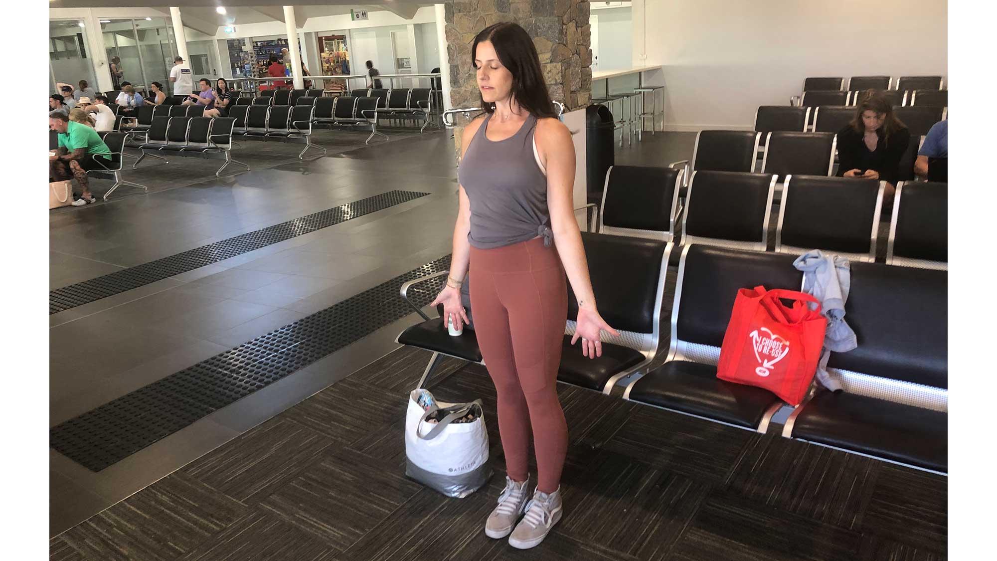 Tadasana, Mountain Pose, flight