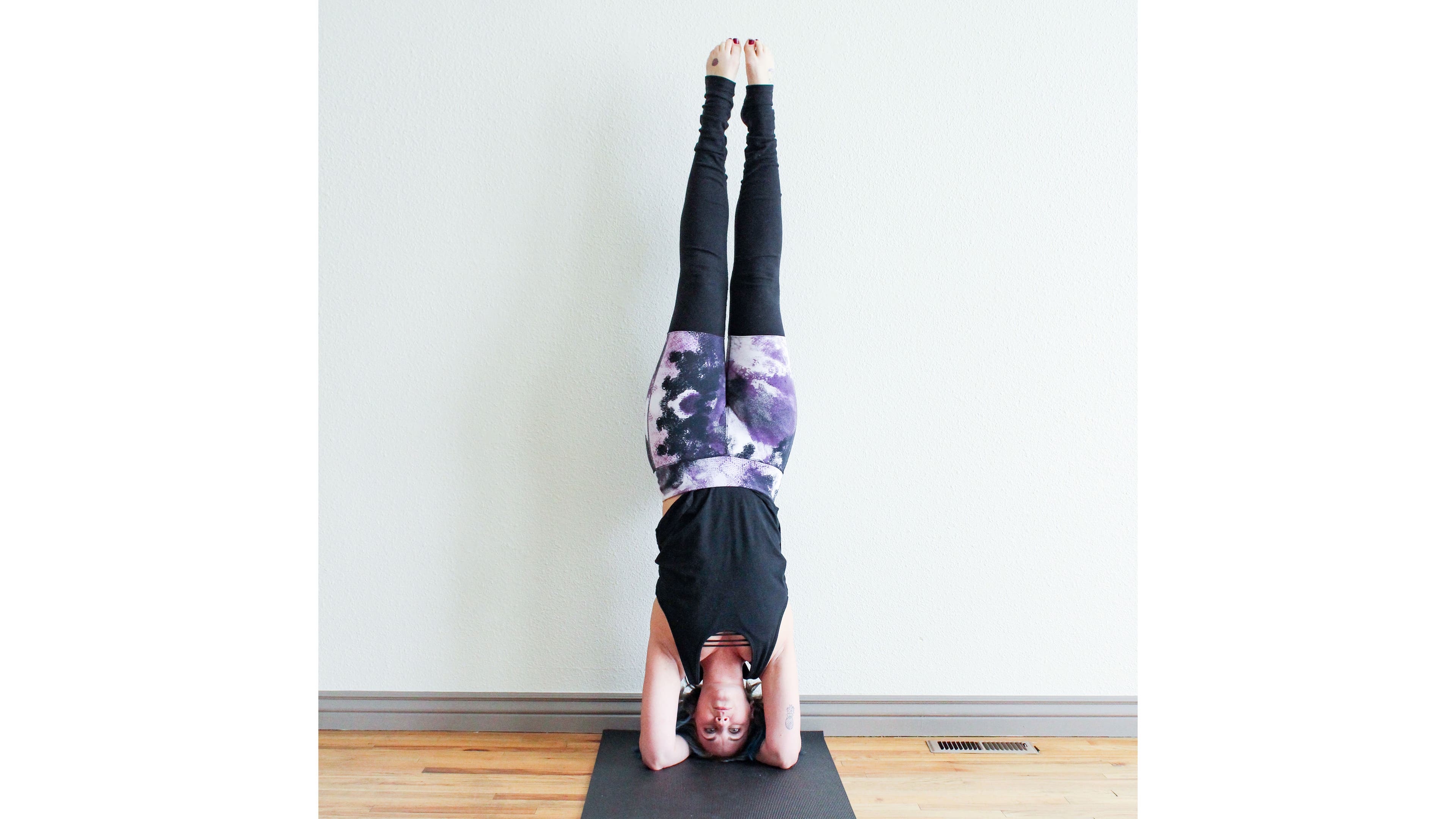 Headstand Yoga Poses and Heal Trauma. Headstand.