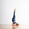 sarah pay, Adho Mukha Vrksasana (Handstand or Downward-Facing Tree Pose)  is an inversion that gives you a sense of how to move through life's  chal