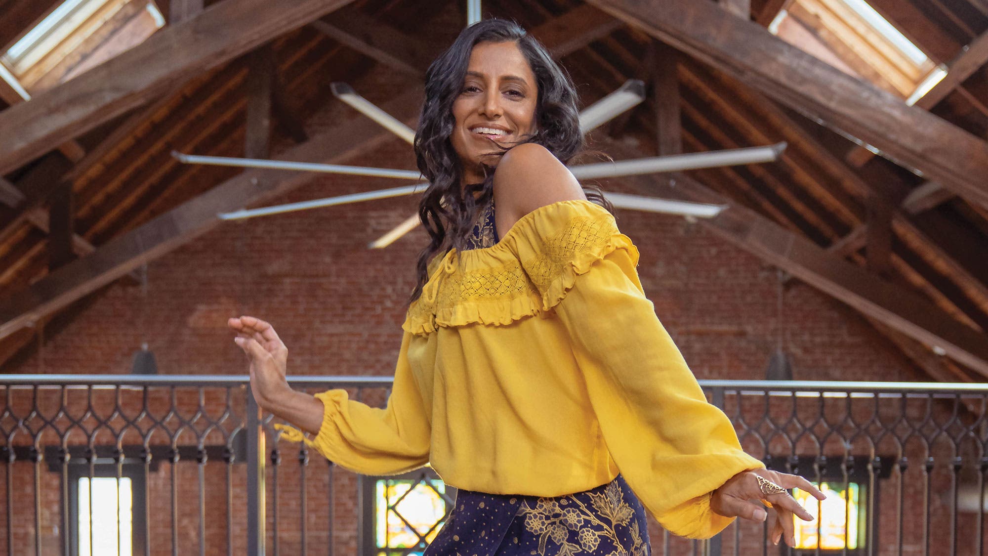 Yoga movement and dance teacher Hemalayaa Behl