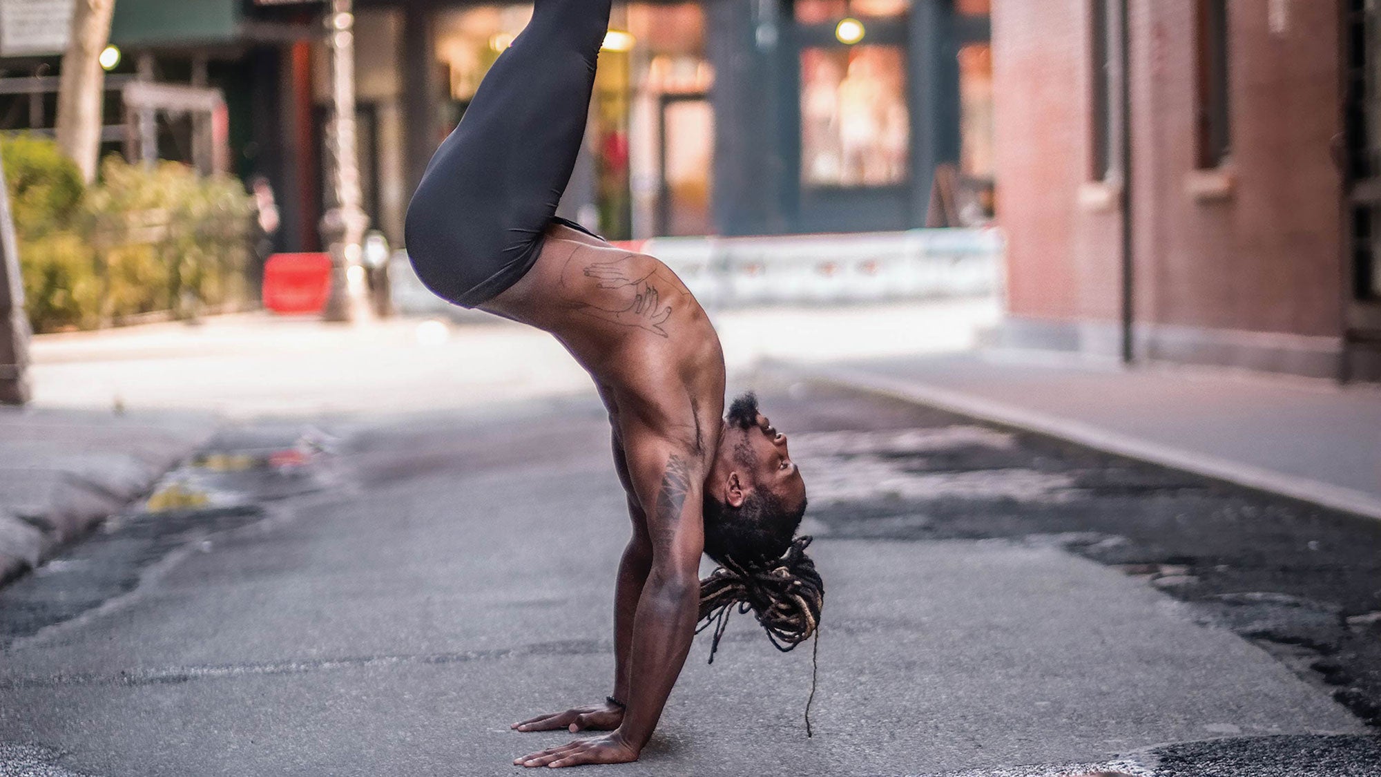 Why DJ Townsel Left The Football Field for a Yoga Studio