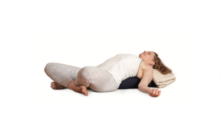 19-Reclining Easy Pose Reclining Easy Pose