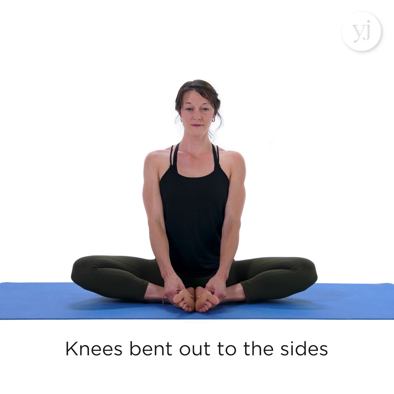 Bound Angle Pose, Baddha Konasana, Sanskrit Pronunciation - YouTube