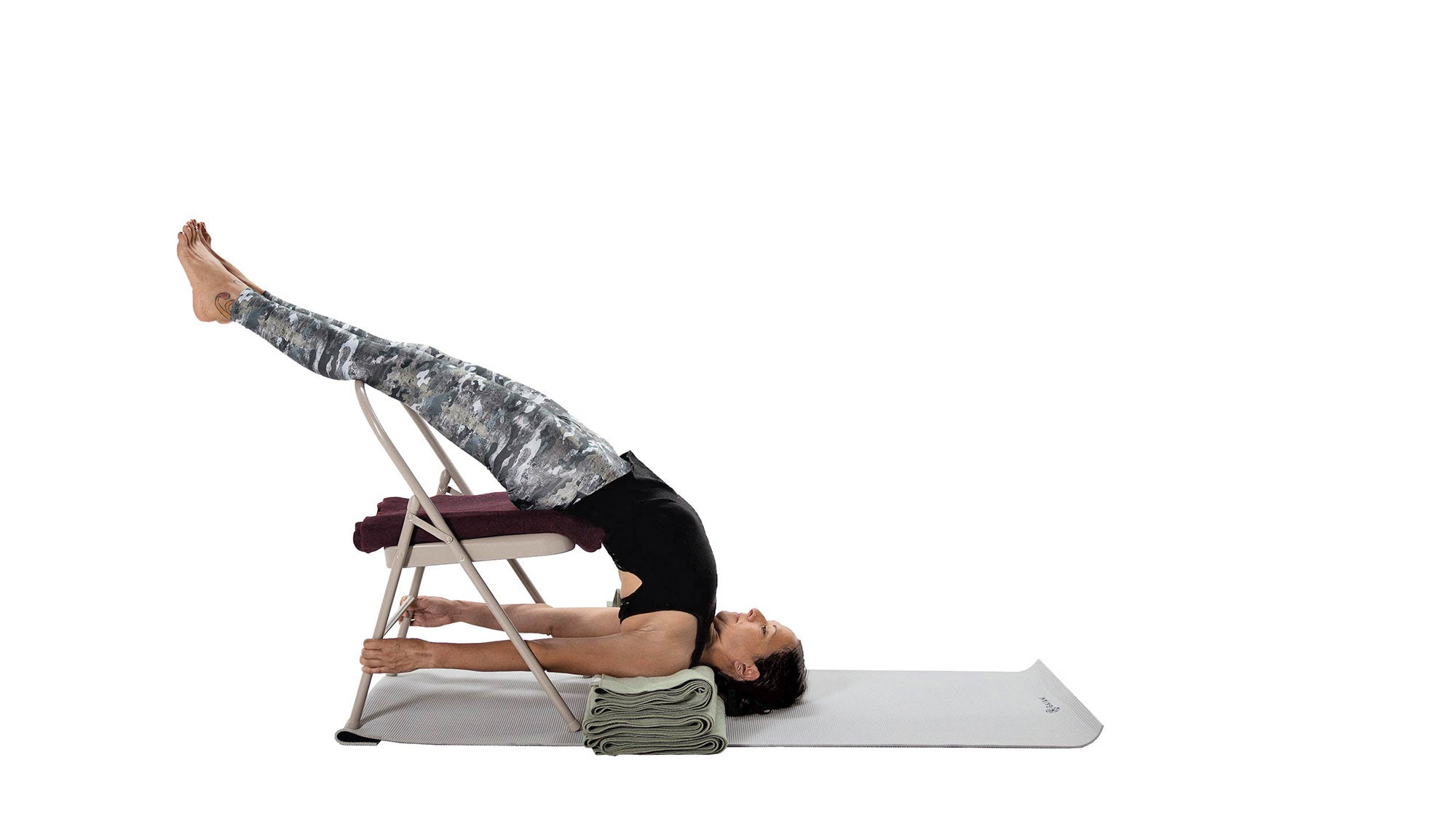 Yoga Pose: Shoulderstand | YogaClassPlan.com