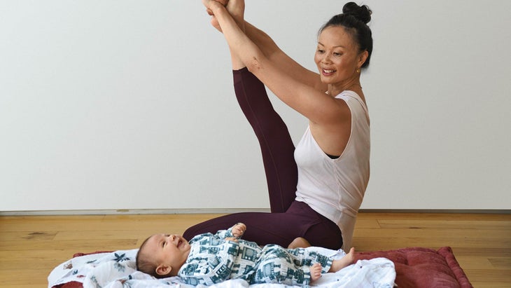 Aumbience Yoga & Wellness - Look at this mother daughter duo giving a  partner yoga pose a try!! Looking good ladies! This and other fun and  playful partner postures are coming your