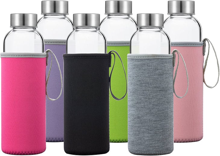 Best Glass Water Bottles with Sleeves