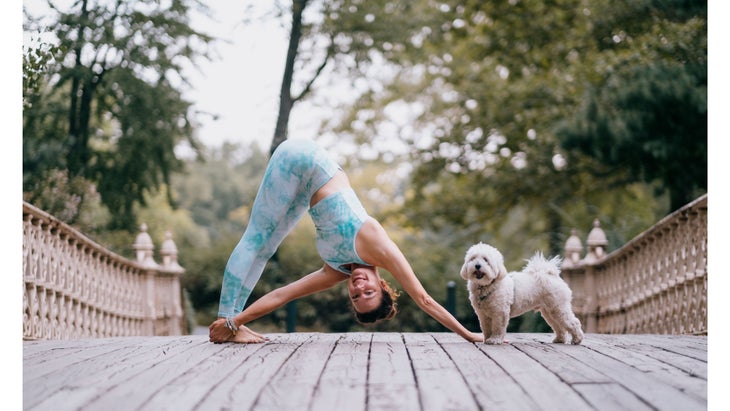 It's my path — One of my favorite “keep yoga weird” poses for