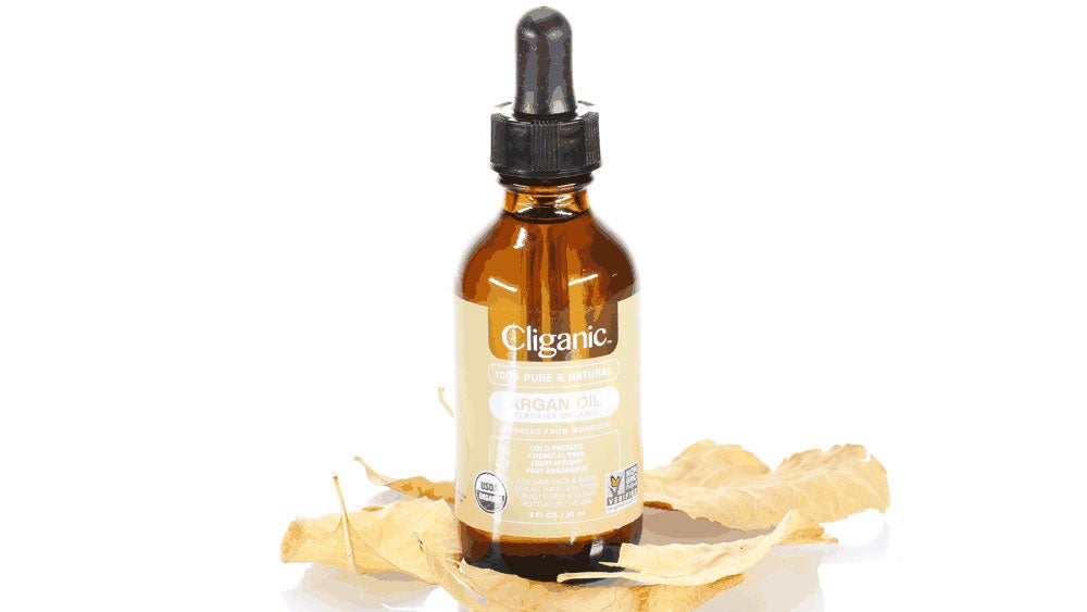 Cliganic Organic Argan Oil, 100% Pure - for Hair, Face & Skin