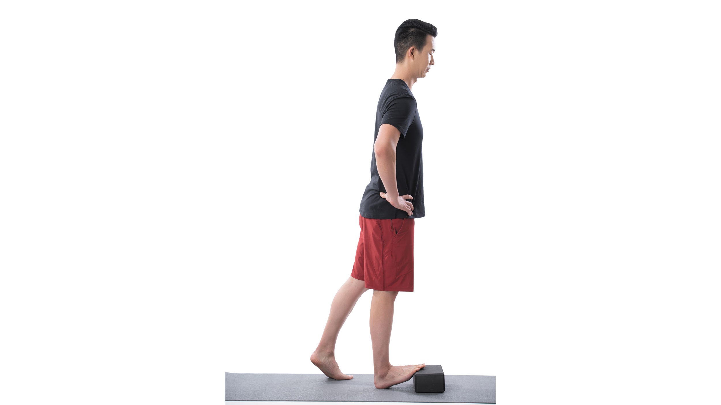 Calf stretch teaching online points