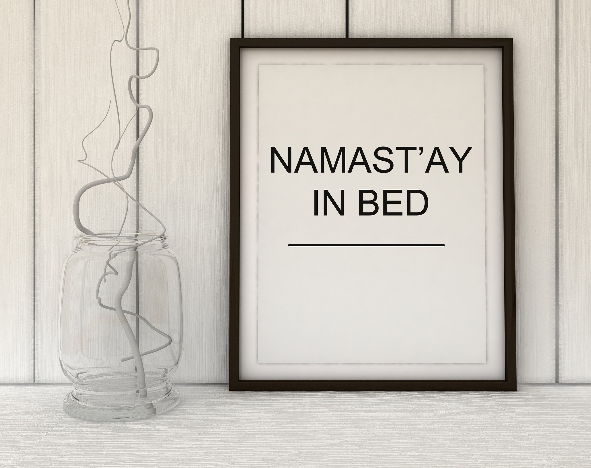 Namasay in bed