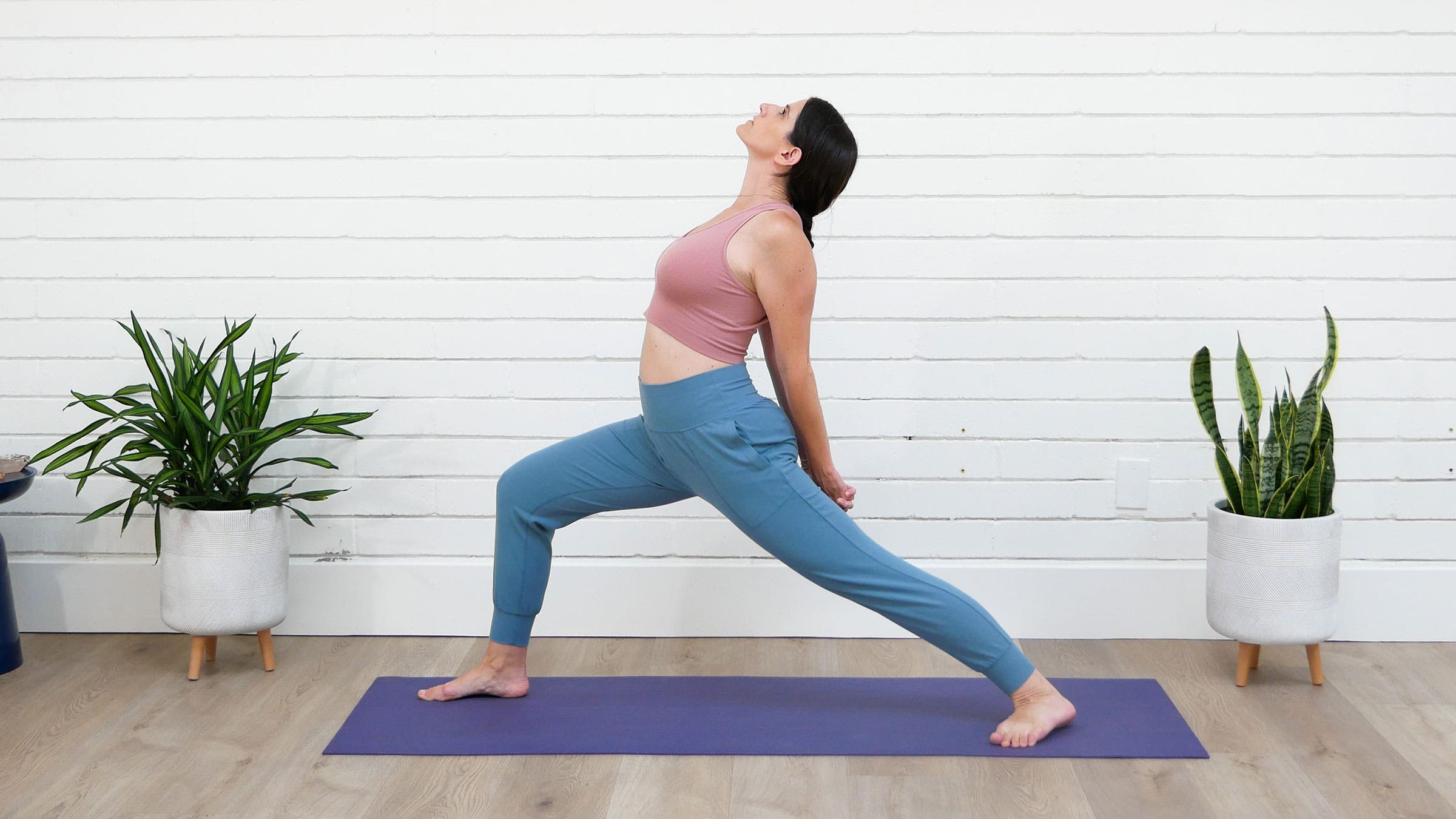 Humble Warrior variation