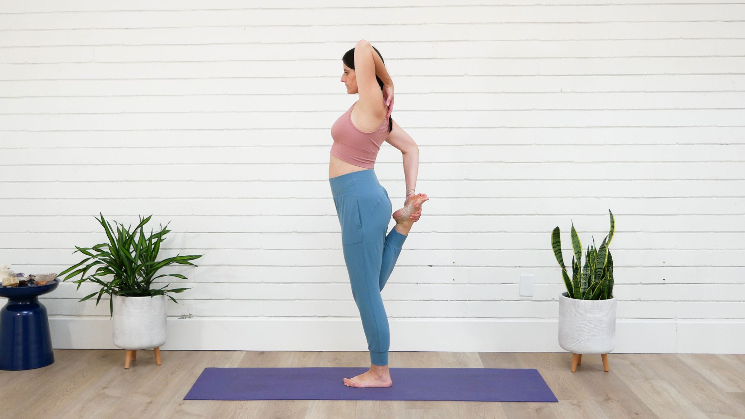Natarajasana (Lord of the Dance Pose) variation
