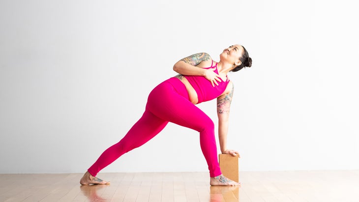 Intense Side Stretch Pose - Ekhart Yoga
