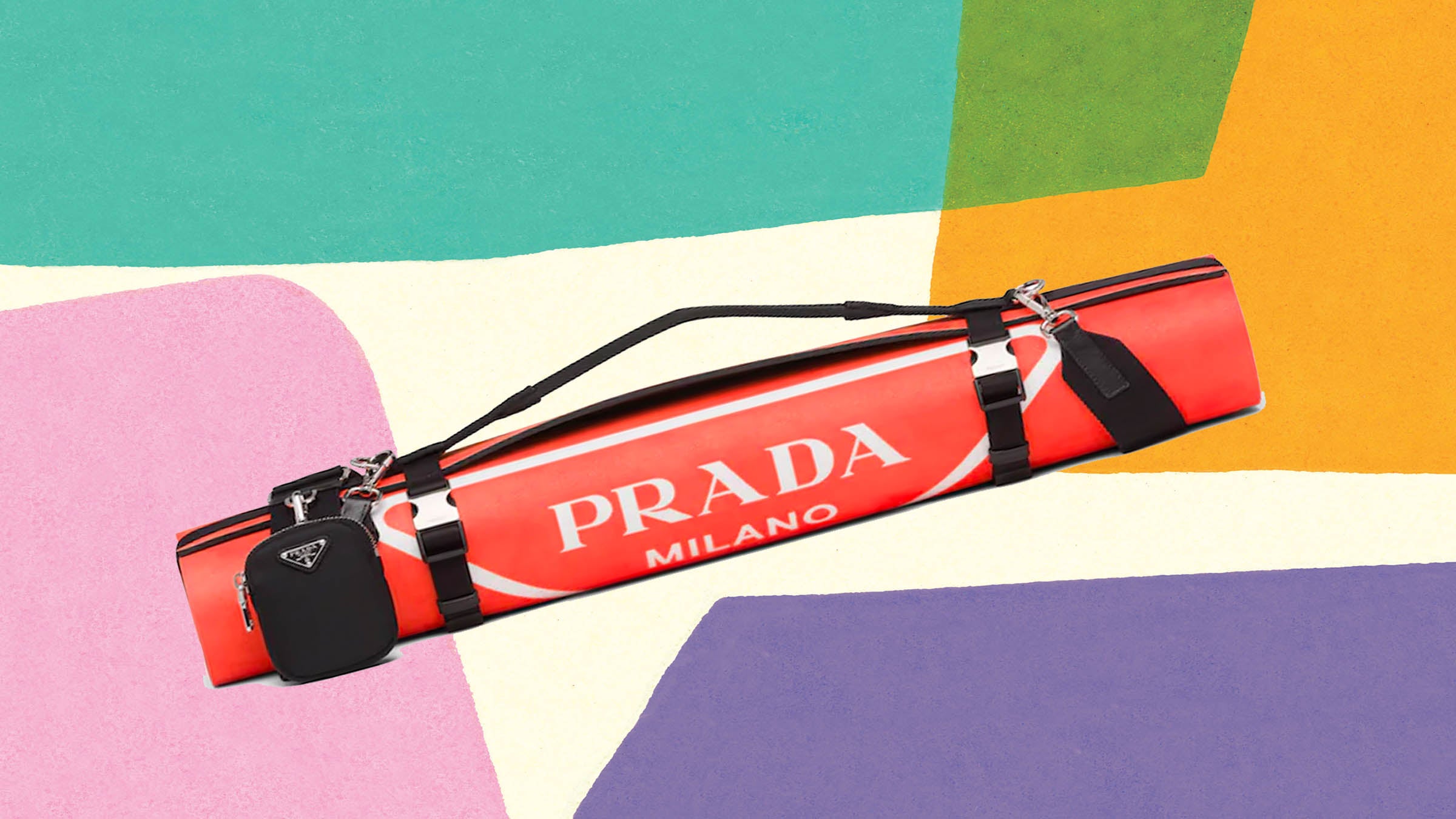 Prada's $1,990 Yoga Mat Is Ridiculous—And Unyogic