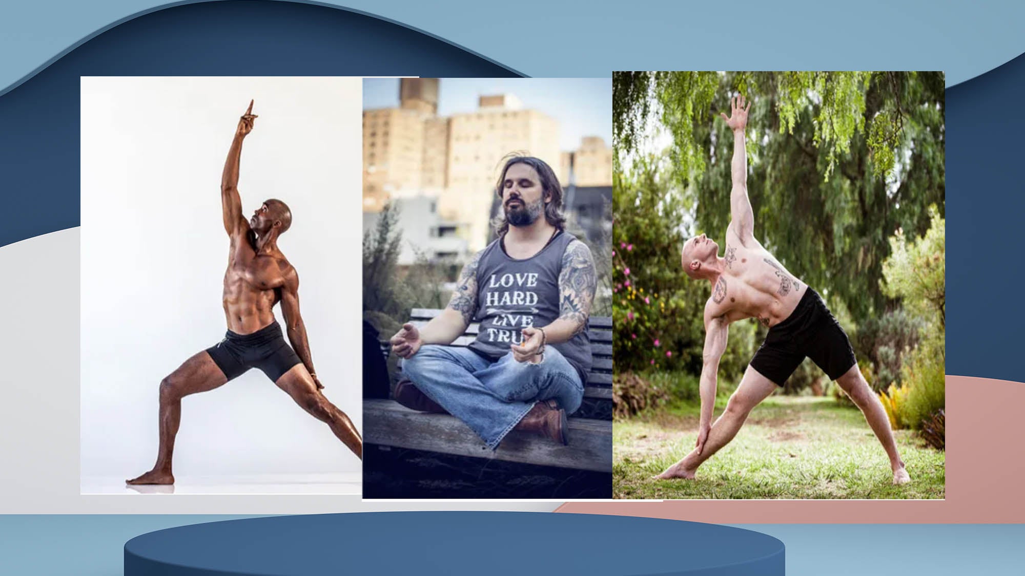 exercise in the morning before your brain  Ddp yoga, Yoga poses for men,  Yoga transformation