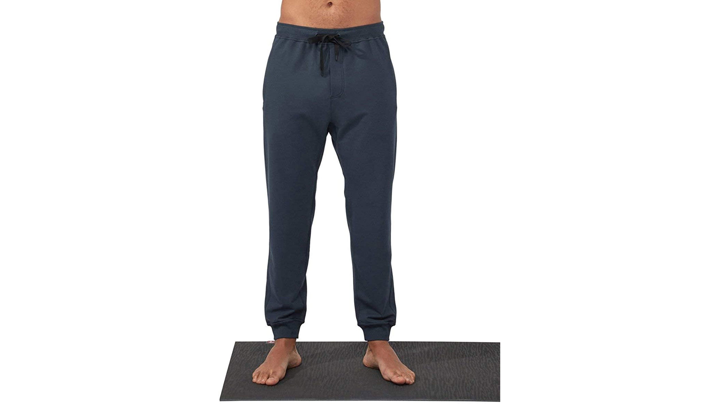 Cool comfofort organic yoga pants for men  Yoga Bloke