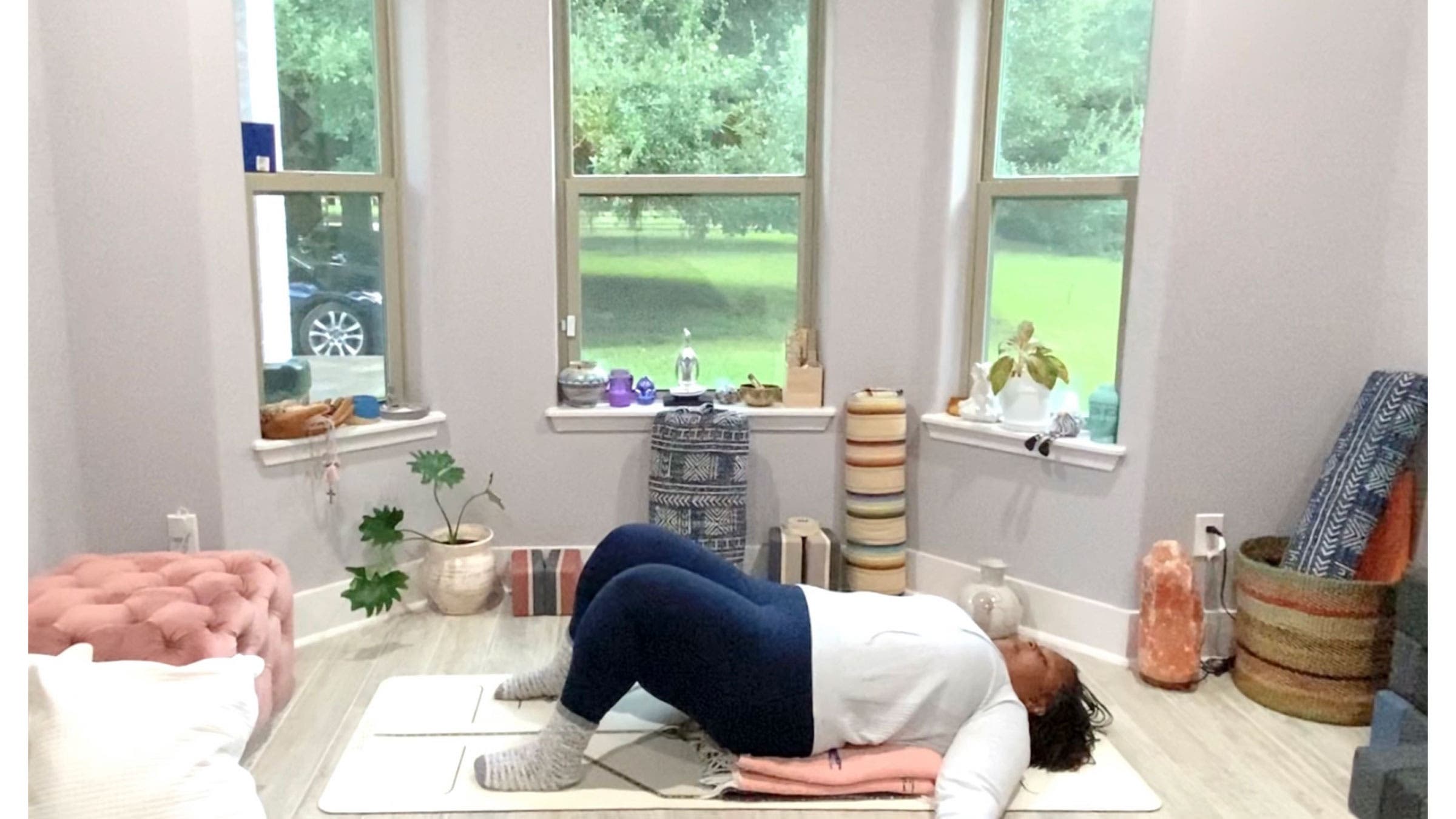 Build a Restorative Sequence From Constructive Rest - Yoga Journal