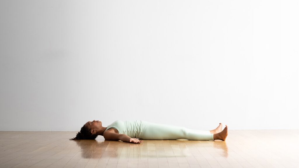 Corpse Pose Stock Photos and Images - 123RF