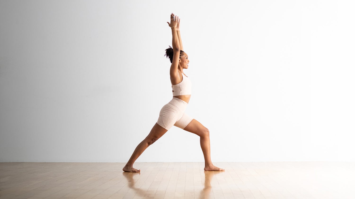 Basic yoga practice: Warrior Pose