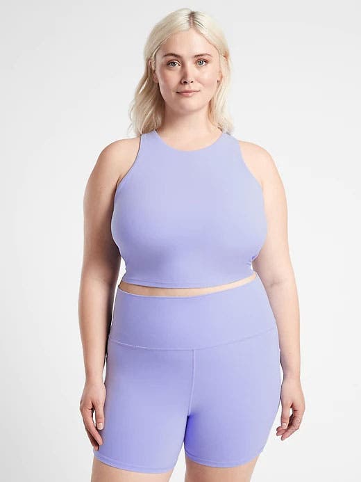 Athleta Conscious Crop Sports Bra