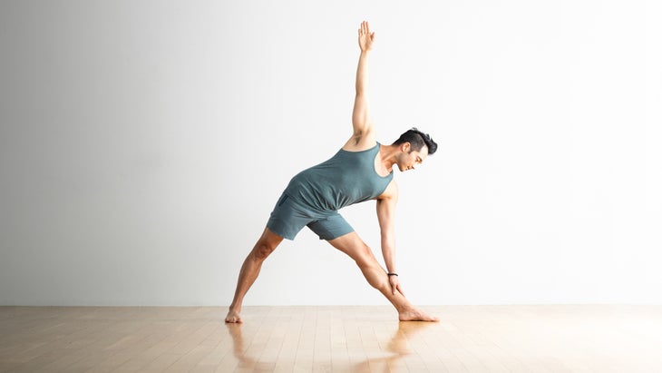 Extended Triangle Pose