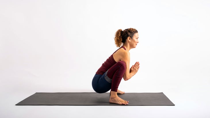 Titthibasana (firefly pose), One of the few yoga poses where you