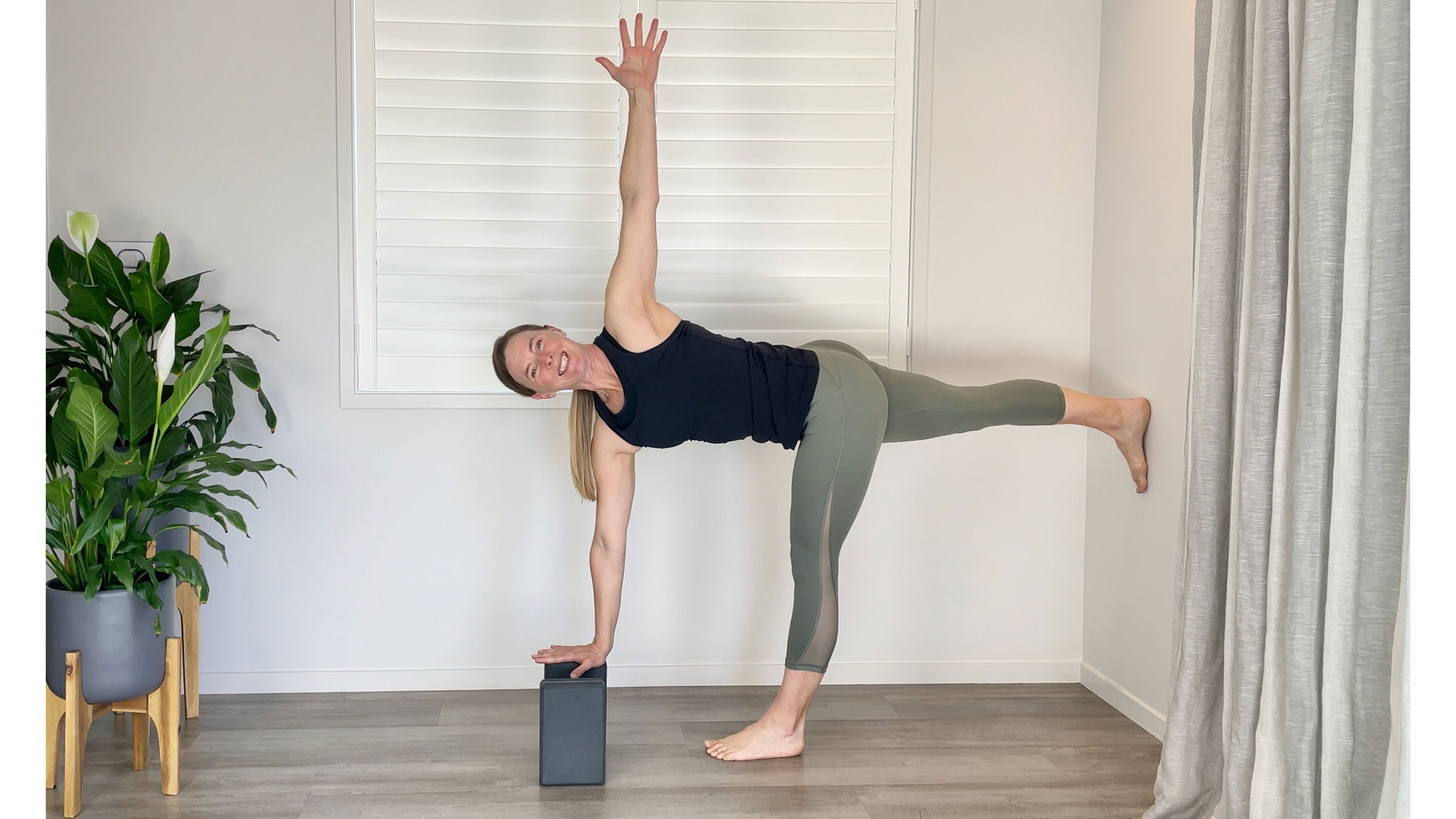 Yoga Pose: Bound Revolved Half Moon | Pocket Yoga