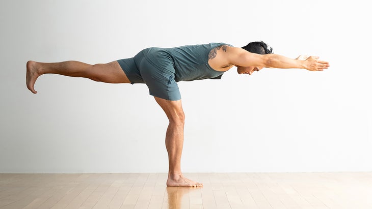 Yoga Pose of the Week: Standing Leg Raise, Side – The Island News