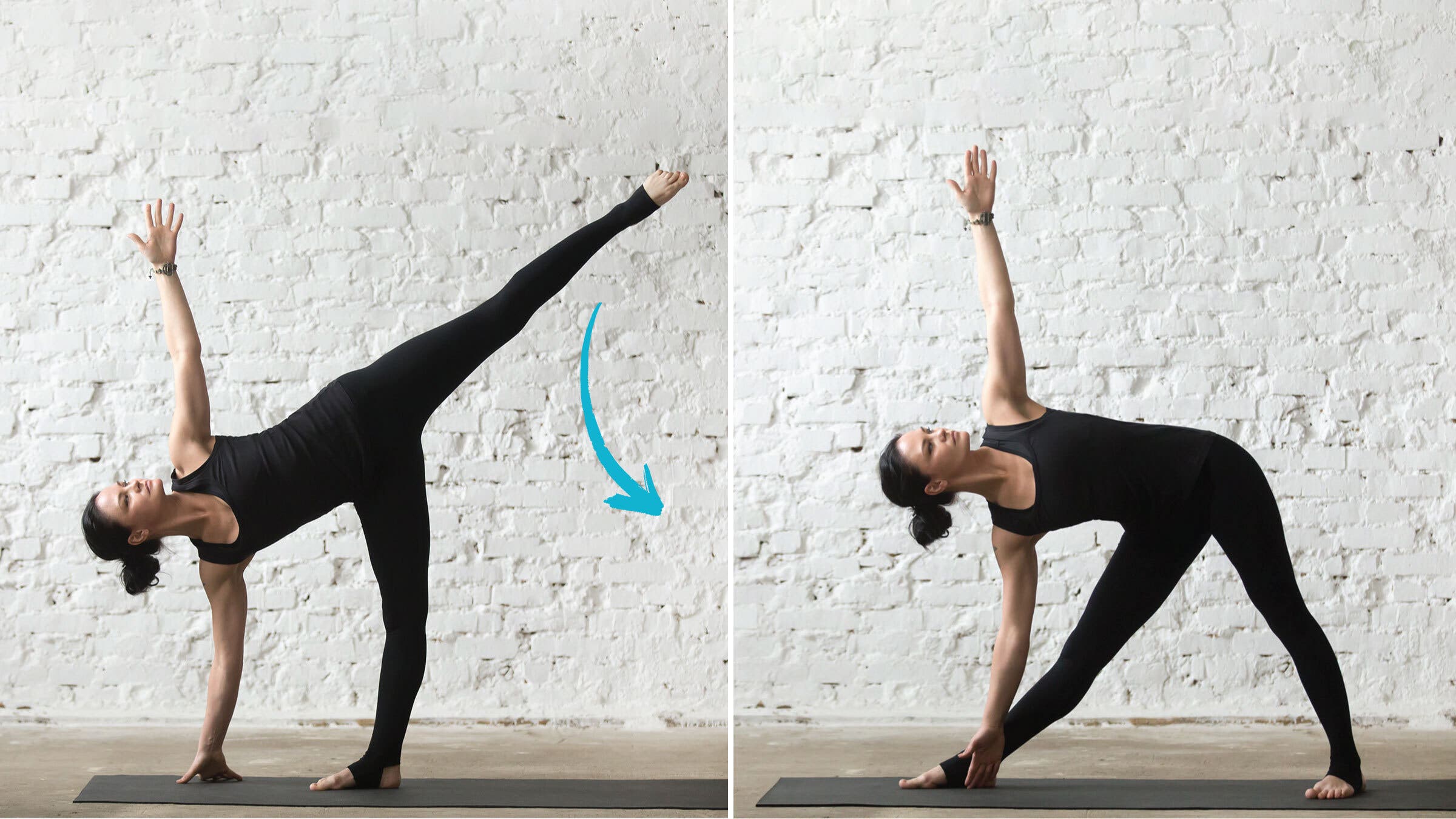 6 Ways to Transition Into Triangle Pose