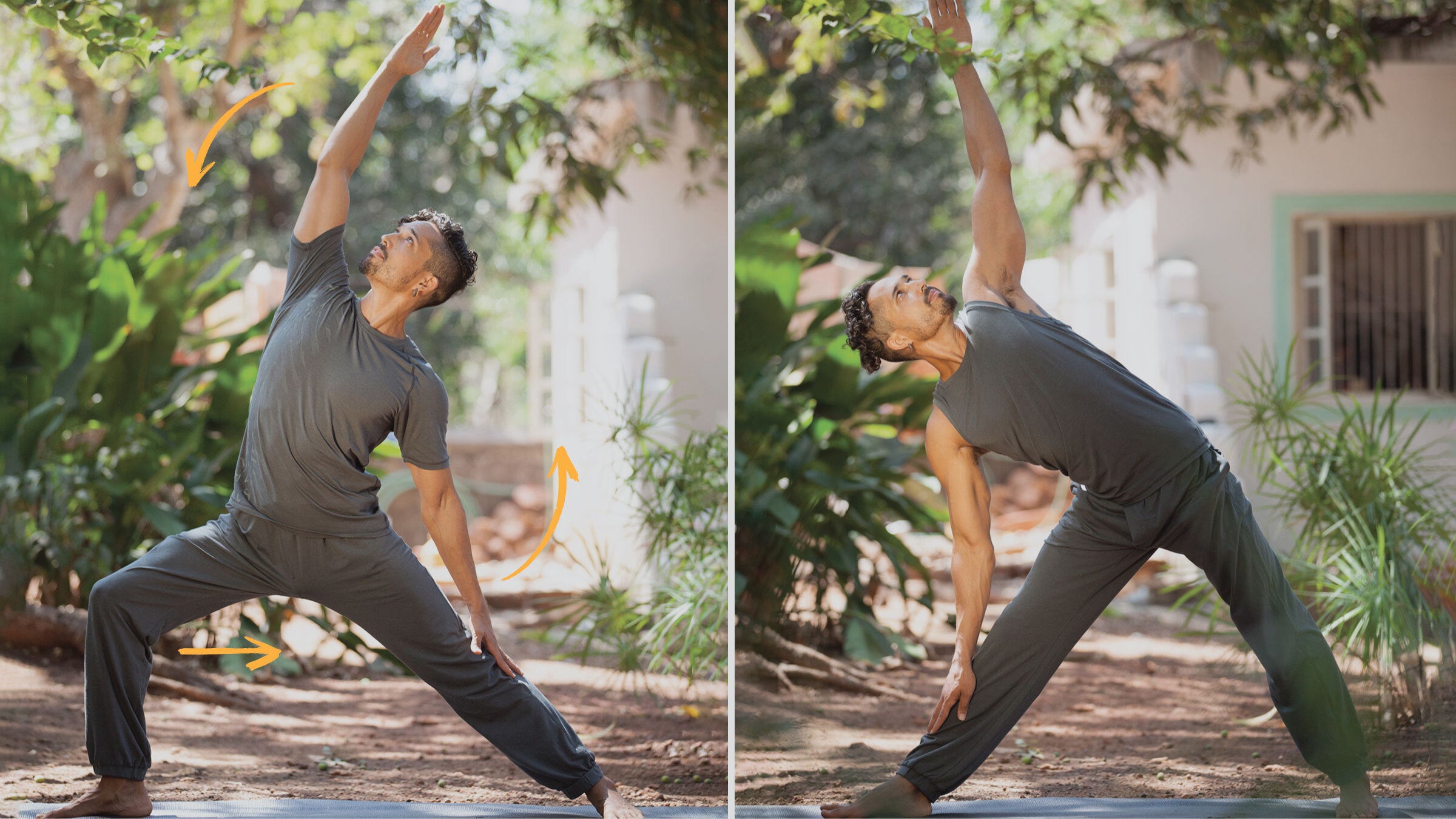 Kriya Yoga Studio - 🧘‍♀️ Morning Yoga Poses for Beginners 👉Triangle Pose  👉Deep lunge 👉Forward Bend 👉Elbow Plank 👉Garland Pose 👉Upward Dog  👉Pigeon Pose Join our yoga classes for in-depth learning and