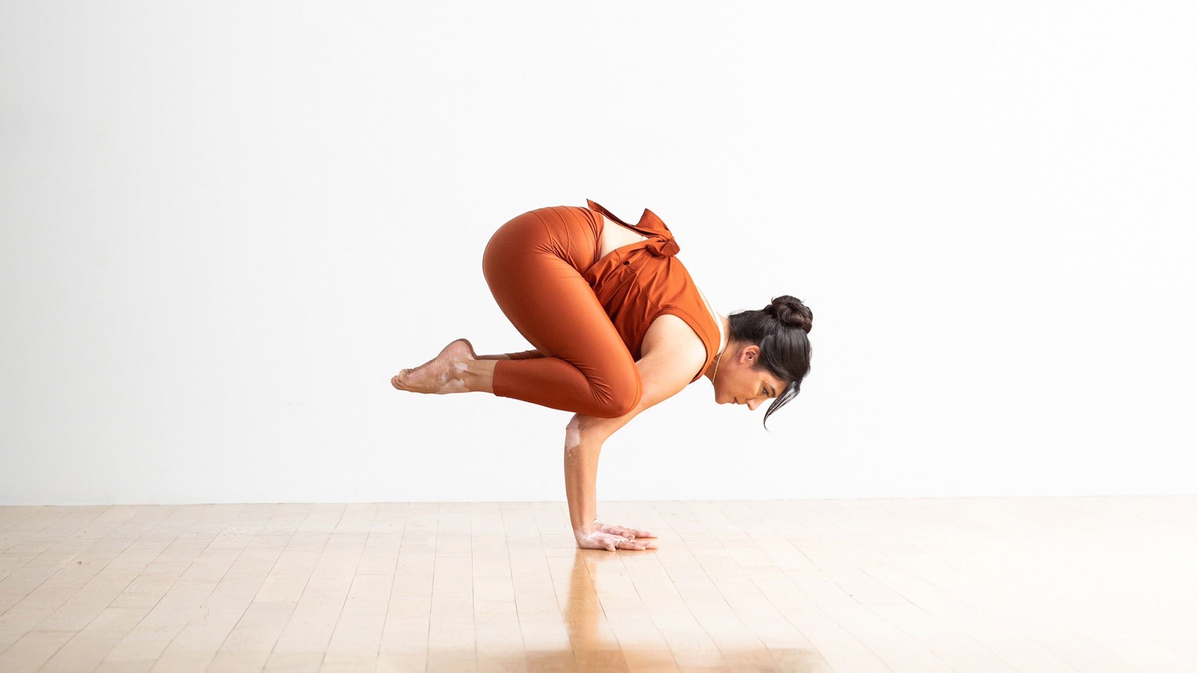 Yoga for weight loss Try crow pose to tone your arms and legs  HealthShots
