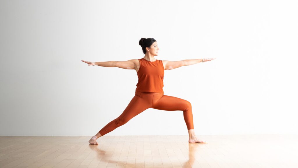Wide-Legged Forward Bend with Namaste Hands