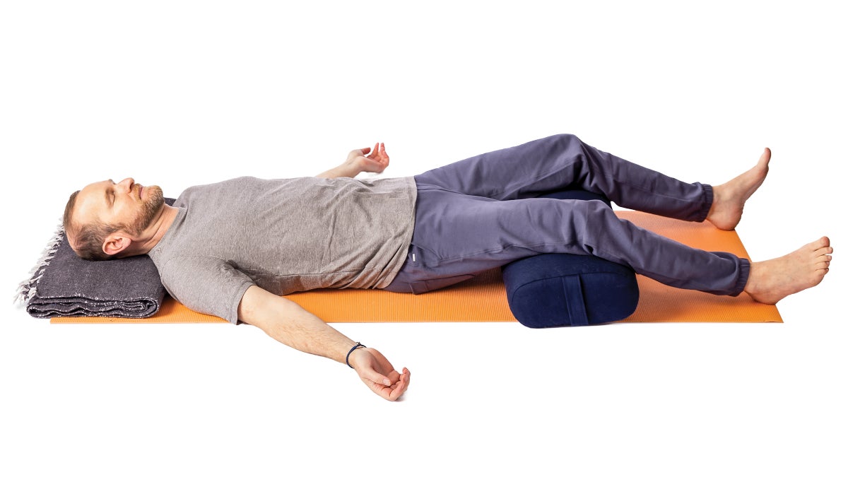Restorative Yoga: Breathe Easier in Supported Side-Lying Stretch
