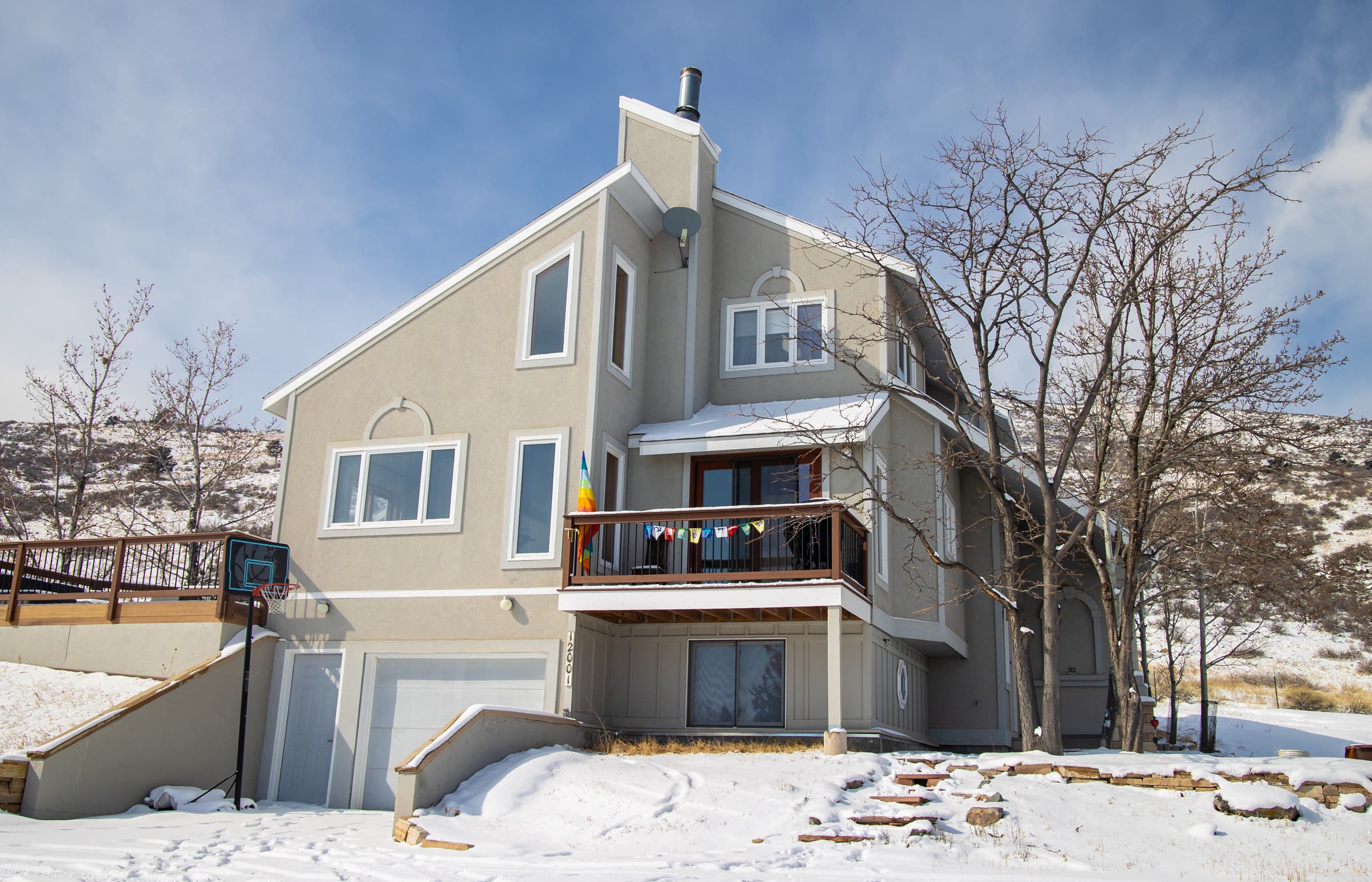 The outside of a home in Colorado