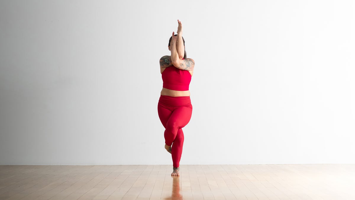 Red Heart Yoga Wrap Sweater & Leggings Pattern