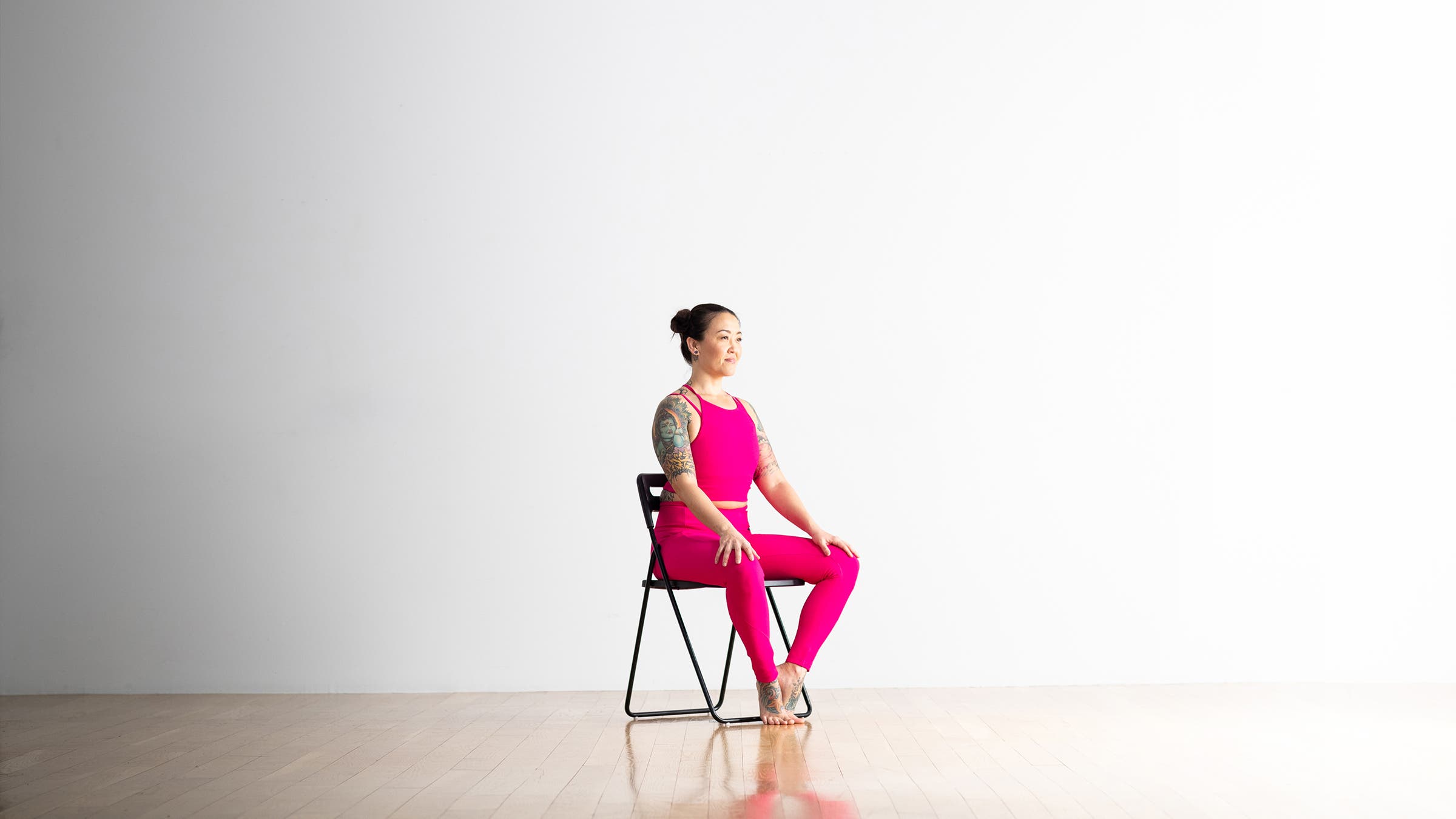 6 Best Yoga Stretches to Do Discretely During a Zoom Meeting