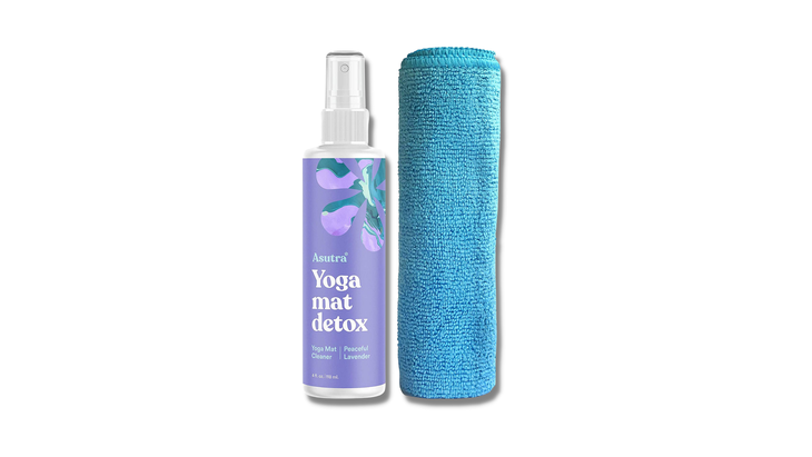 BalanceFrom GoYoga All-Purpose 1/2-Inch Extra Thick High Density Anti-Tear  Exercise Yoga Mat with Carrying Strap Blue