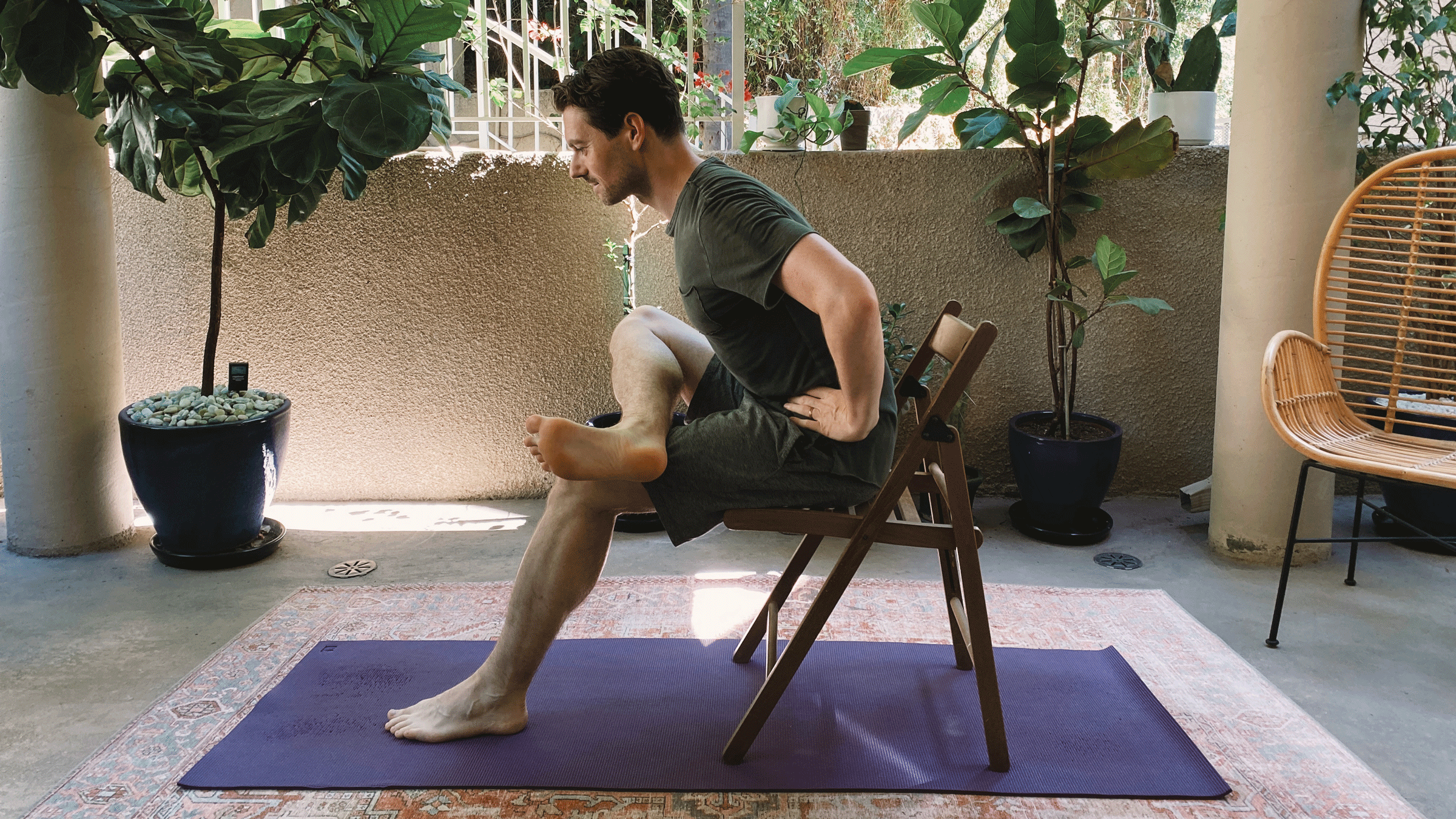 The 10 Best Chair Yoga Poses | livestrong