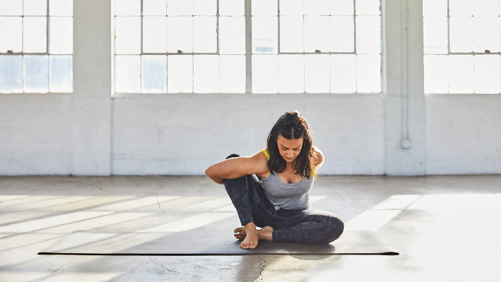 Yoga Tutorial- Half Lotus Pose 