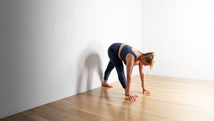 Yoga Poses Using a Wall