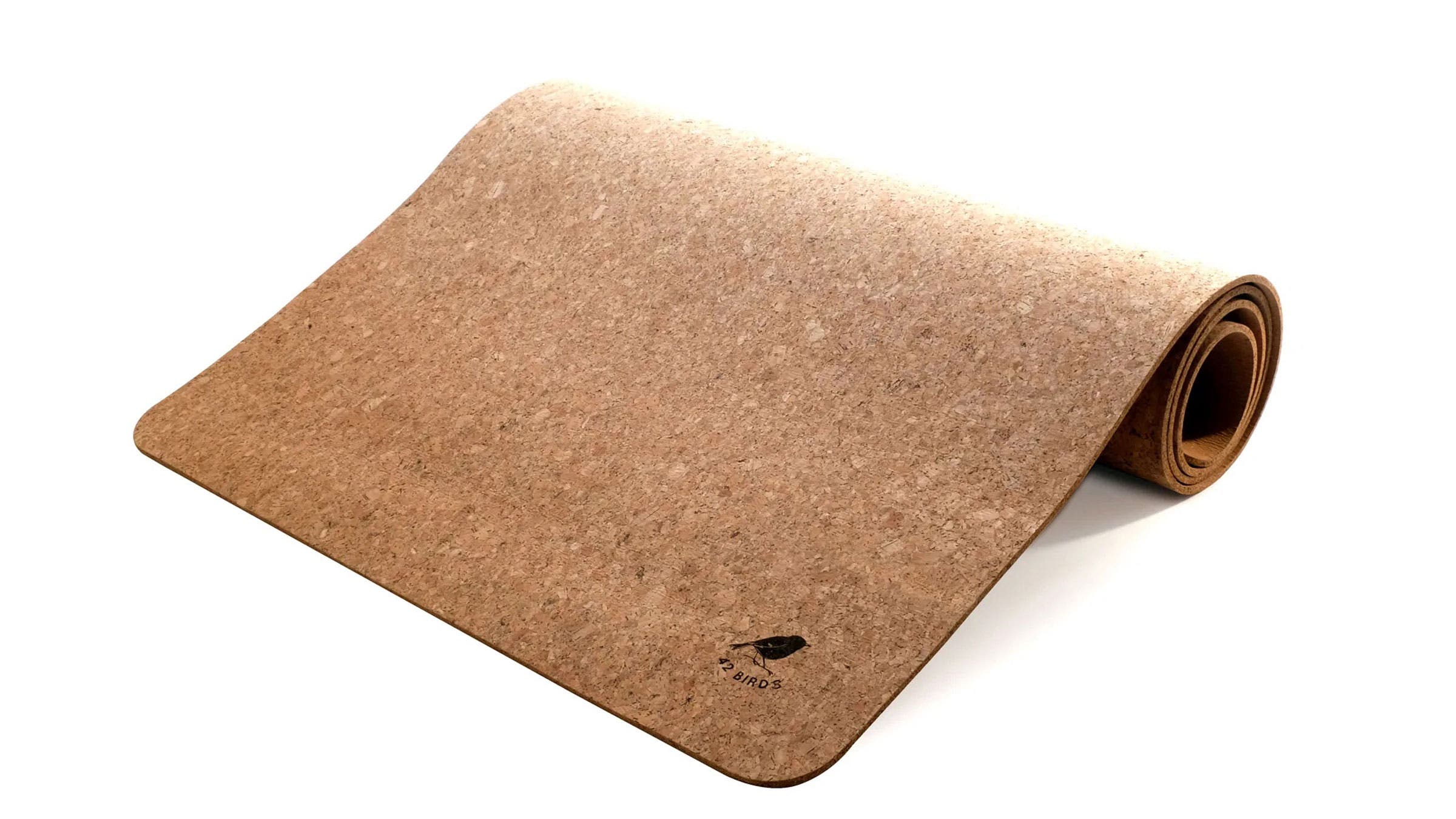 100% Cork Yoga Mat "The Woodpecker"