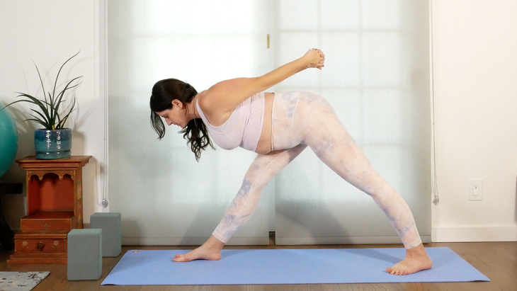 7 Ways to Change Up Your Pyramid Pose or Intense Side Stretch