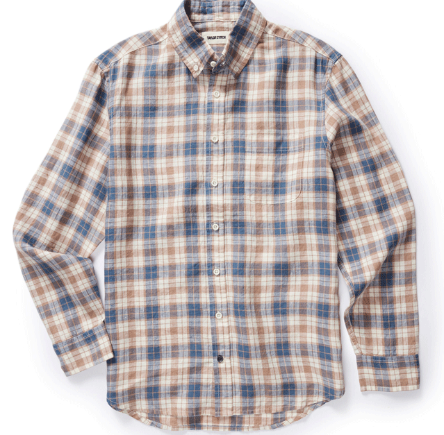 A long-sleeved checkered shirt known as The Jack