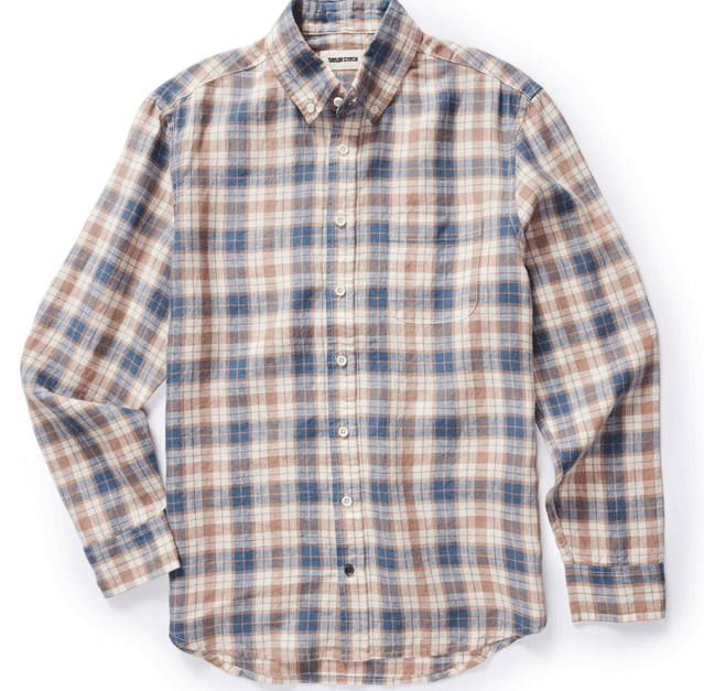 Plaid longsleeve shirt known as The Jack