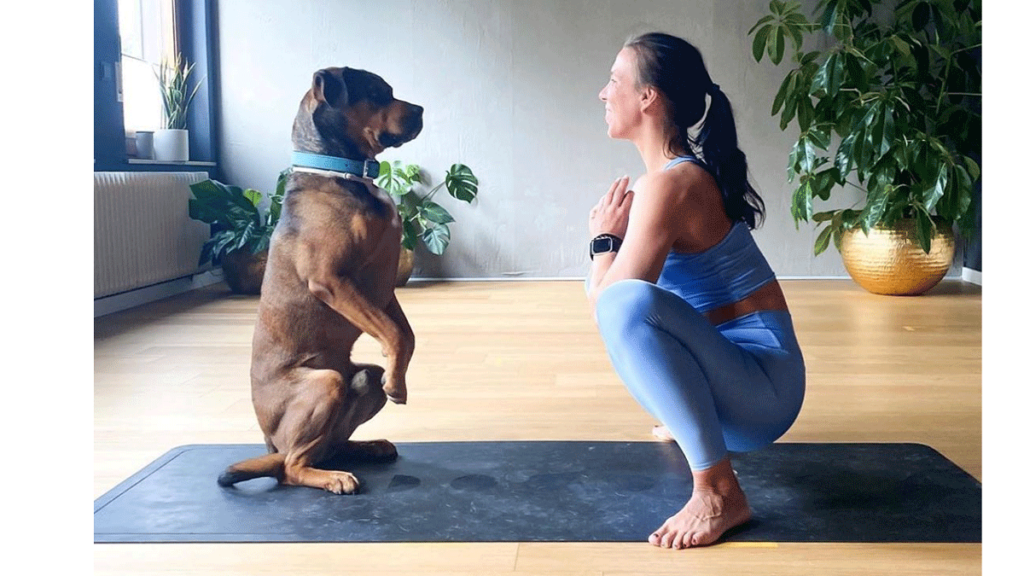 I Just Wanna Do Yoga and Hang With My Dog Yoga Tank Top Dog Lovers