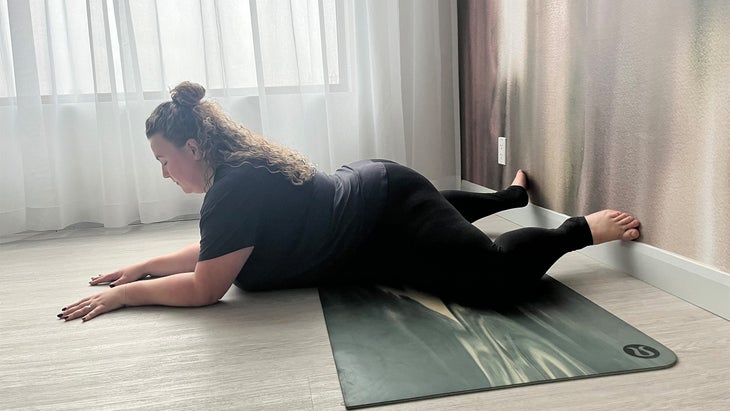 Using The Wall As A Yoga Prop – Love My Mat