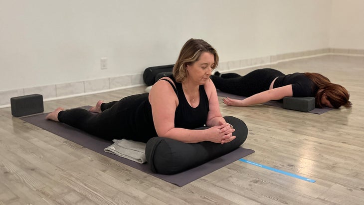 How to Make Any Restorative Yoga Pose More Comfortable If You Have